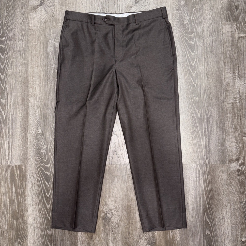 Brooks Brothers 1818 Regent Barberis Canonico Special Selection Brown Pants W37